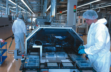 Photovoltaik-Herstellung