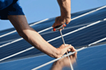 Bild: Solarmodule auf dem Dach